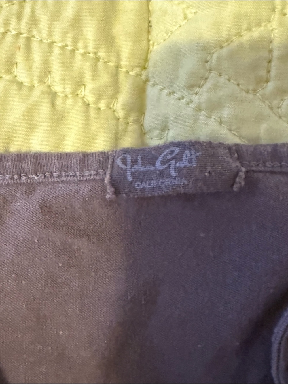 Brandy Melville John Galt Brown Camisole Tie-Front Tank Top Milkmaid OS - Picture 4 of 5